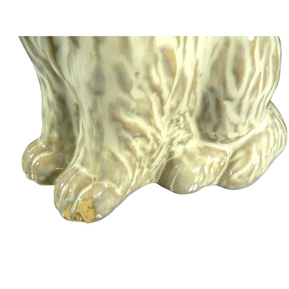 Cat Figurine Statue Home Decor Sitting Pose Unbranded Glazed Ceramic - Picture 7 of 9